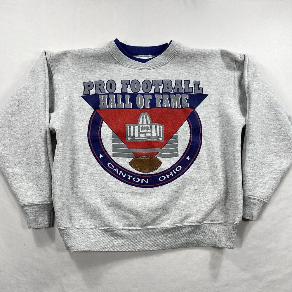 Jostens Pro Football Hall of Fame Sweatshirt Mens Medium Canton Ohio Vintage